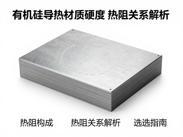 有机硅导热材质硬度(Shore 00)与热阻关系解析,选型指南