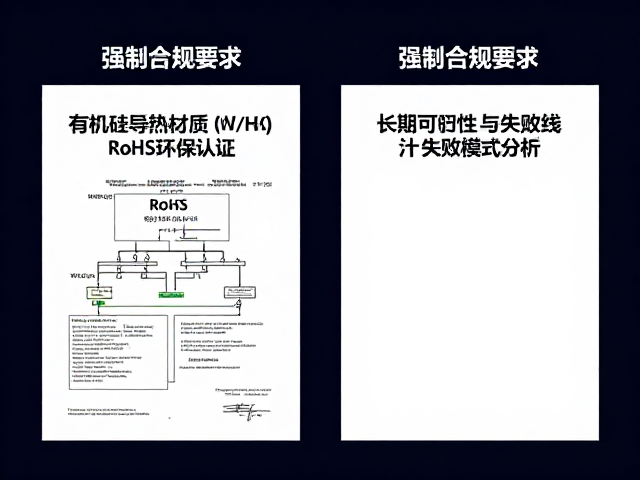 有机硅导热材质RoHS环保认证,高导热系数W/m·K选型指南