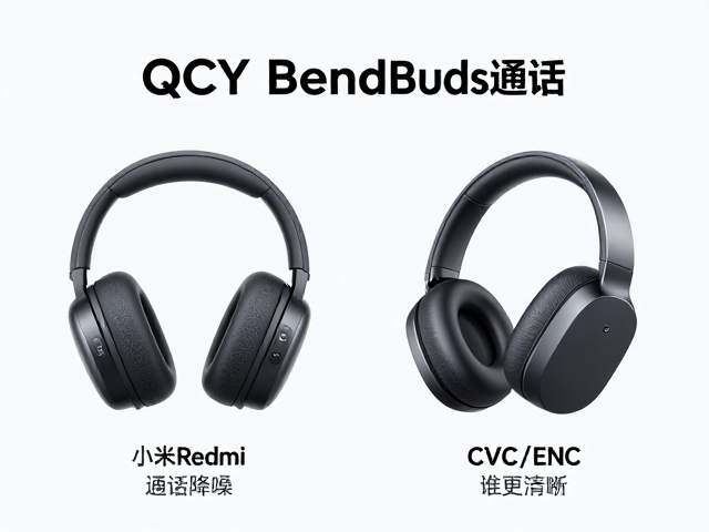 QCY与小米Redmi Buds通话降噪对比,CVC/ENC谁更清晰?