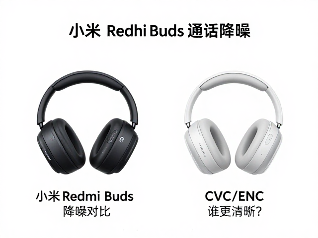 QCY与小米Redmi Buds通话降噪对比,CVC/ENC谁更清晰?