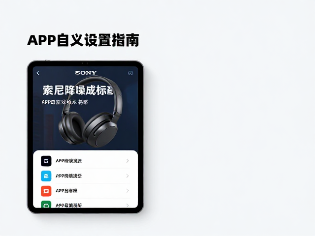 索尼降噪成标配，APP自定义设置指南，打造专属听感