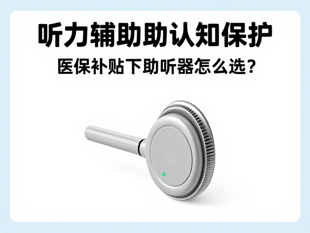 听力辅助助认知保护，医保补贴下助听器怎么选？
