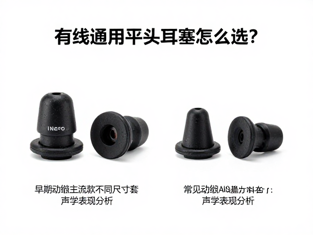 有线通用平头耳塞怎么选?早期动圈主流款试不同尺寸套子攻略