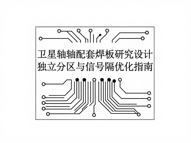 卫星轴配套焊盘电路设计，独立分区与信号隔离优化指南
