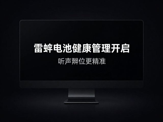 雷蛇电池健康管理开启，听声辨位更精准