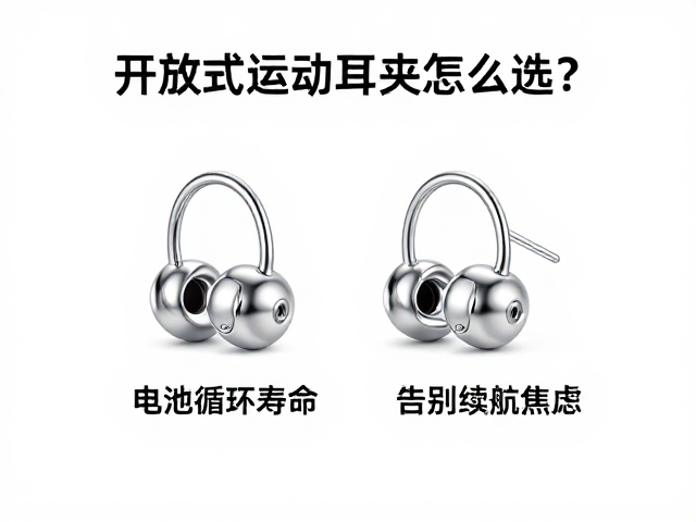 开放式运动耳夹怎么选？关注电池循环寿命，告别续航焦虑