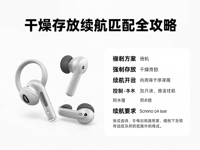 开放式运动耳机怎么选？干燥存放，续航匹配全攻略