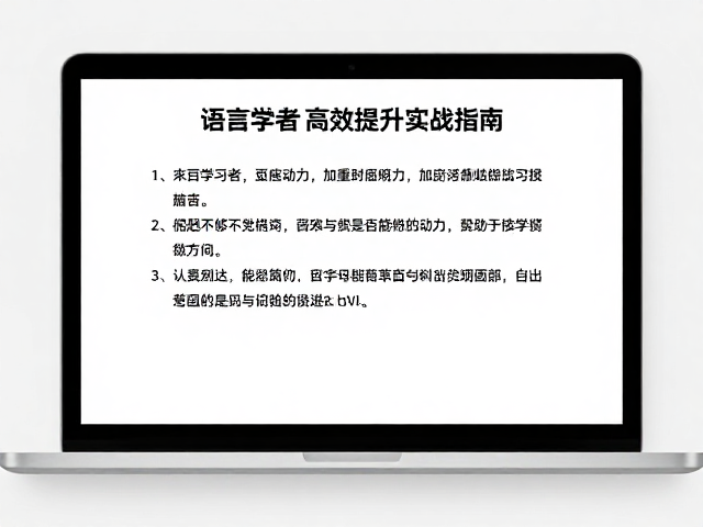 居家网课推荐，语言学习者高效提升实战指南