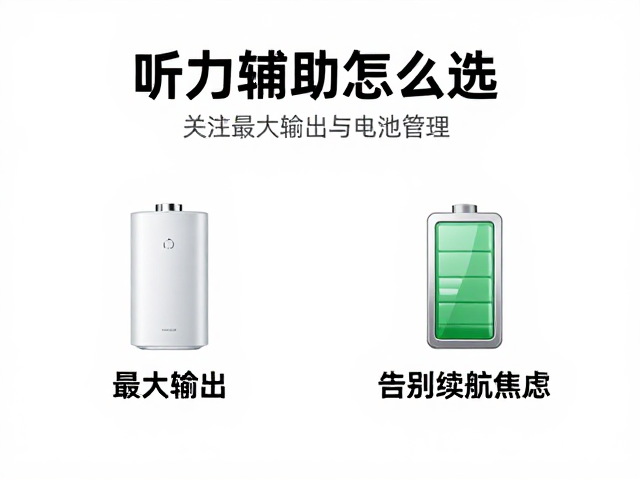 听力辅助怎么选？关注最大输出与电池管理，告别续航焦虑