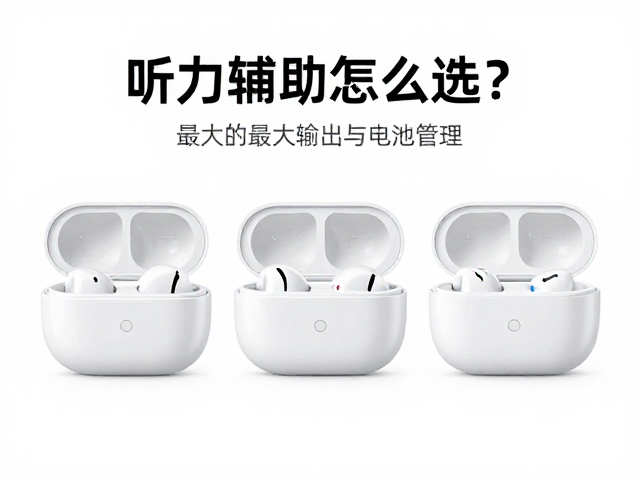 听力辅助怎么选？关注最大输出与电池管理，告别续航焦虑