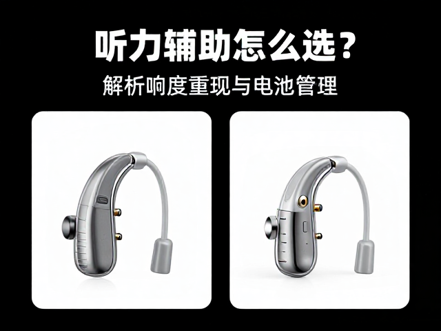 听力辅助怎么选?解析响度重现与电池管理,助听器选购指南