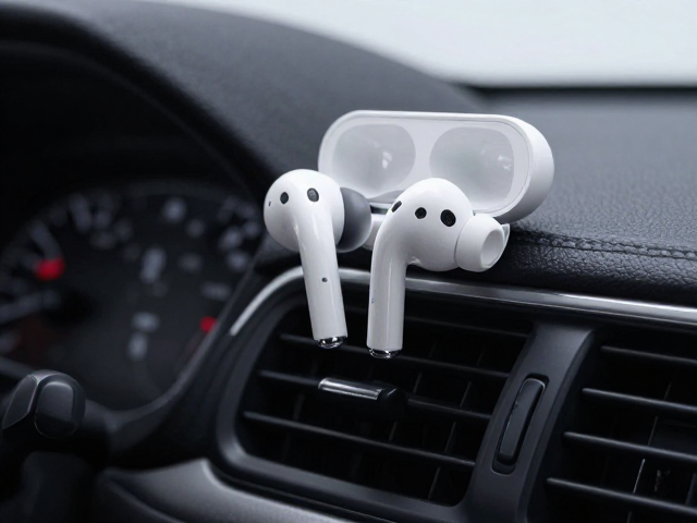 Apple AirPods Pro搭配车载开放式听音，轻量化设计更舒适