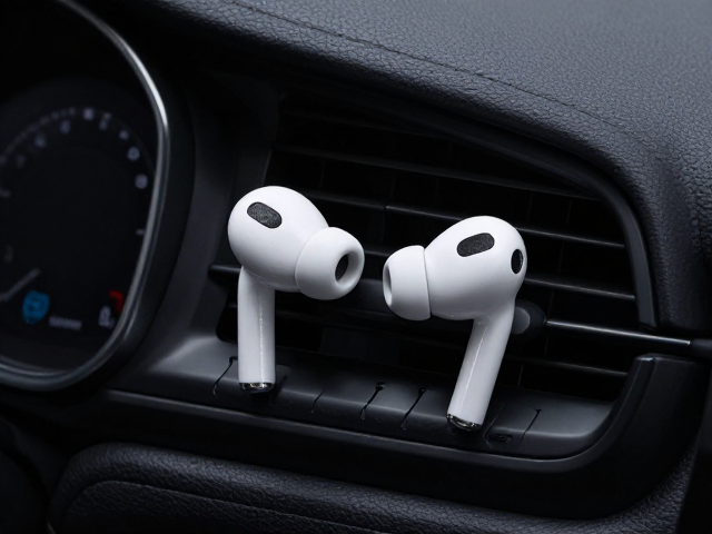 Apple AirPods Pro搭配车载开放式听音，轻量化设计更舒适