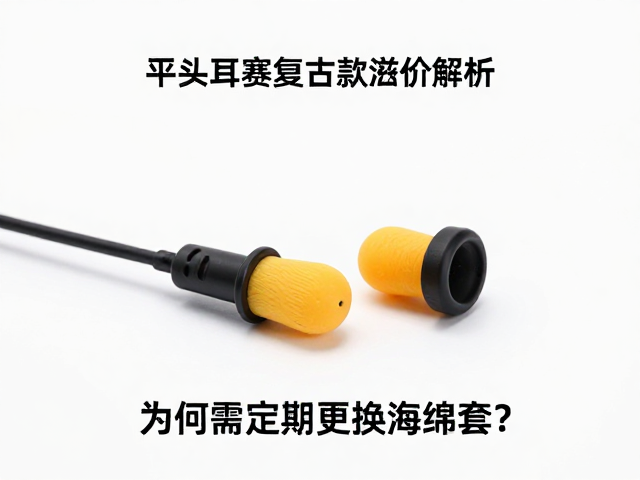 有线平头耳塞复古款溢价解析,为何需定期更换海绵套?