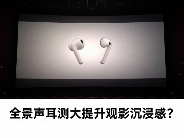 全景声，入耳检测，轻量化耳机如何提升观影沉浸感？
