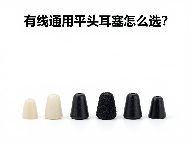 有线通用平头耳塞怎么选？尝试不同尺寸套子，定期更换海绵套攻略