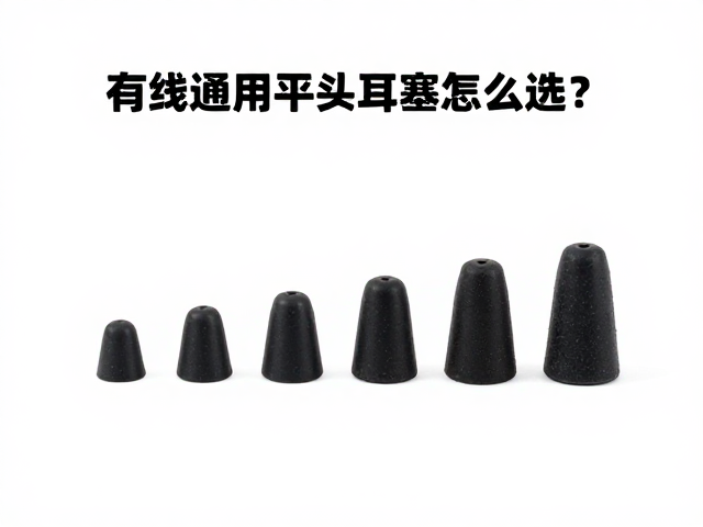 有线通用平头耳塞怎么选？尝试不同尺寸套子，定期更换海绵套攻略