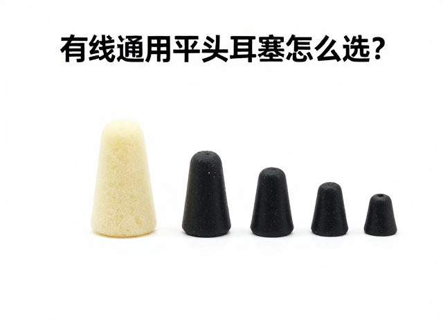 有线通用平头耳塞怎么选？尝试不同尺寸套子，定期更换海绵套攻略