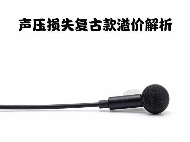 有线平头耳塞复古款溢价解析，声压损失是否值得买单？