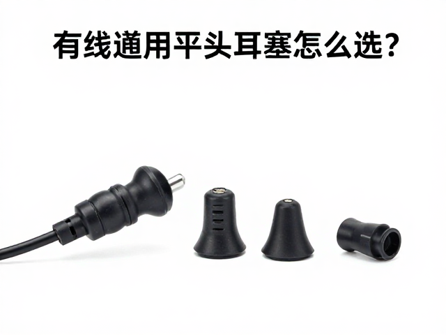 有线通用平头耳塞怎么选?尝试不同尺寸套子保持线材柔韧更耐用