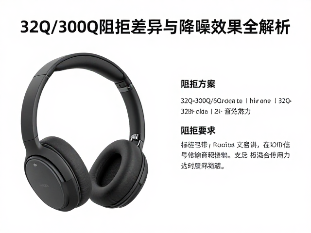 无线蓝牙头戴耳机怎么选？32&Omega;/300&Omega;阻抗差异与降噪效果全解析