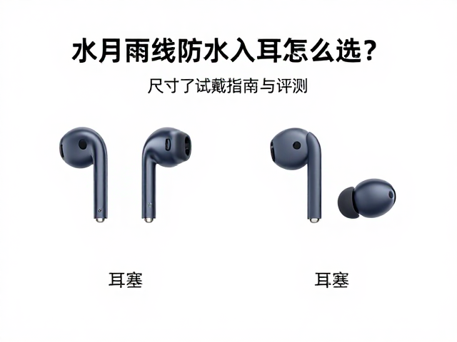 水月雨有线防水入耳耳机怎么选？耳塞尺寸试戴指南与评测