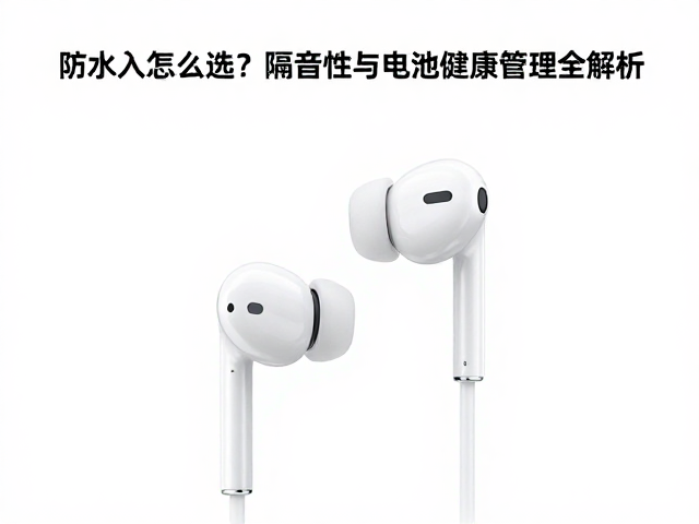 有线防水入耳耳机怎么选？隔音性与电池健康管理全解析