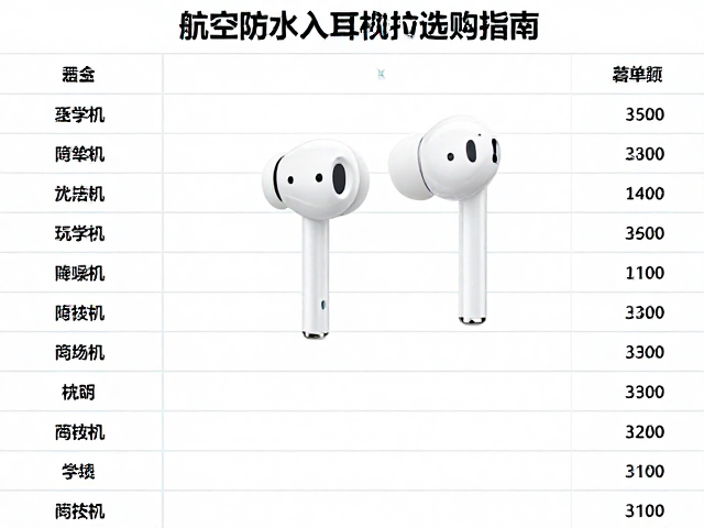 航空铝合金旗舰降噪款，有线防水入耳耳机选购指南