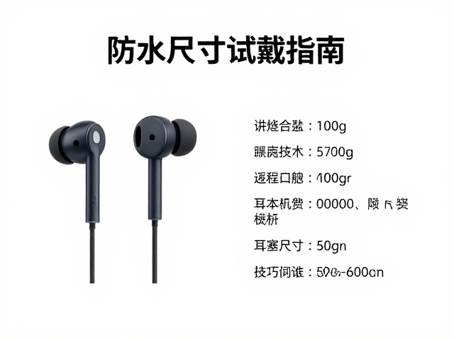 有线防水入耳耳机怎么选？耳塞尺寸试戴指南，线材防缠绕技巧