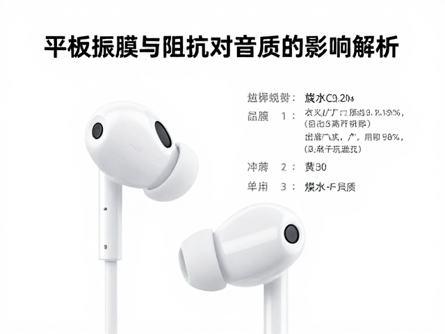 有线防水入耳耳机怎么选？平板振膜与阻抗对音质的影响解析