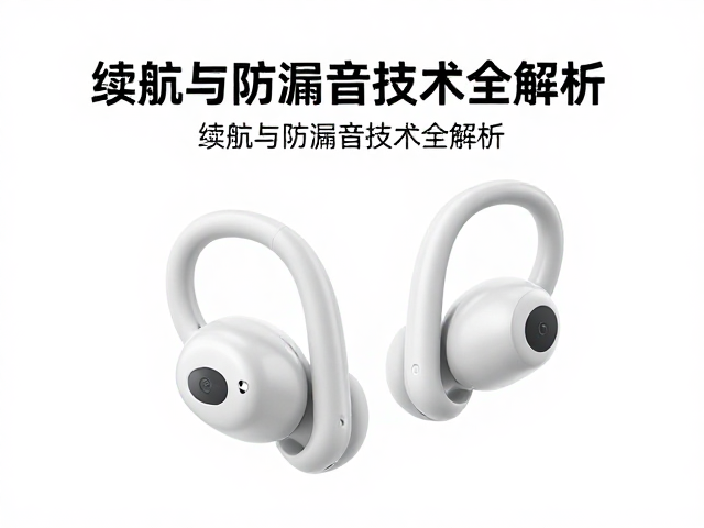 无线开放式耳挂耳机怎么选?续航与防漏音技术全解析