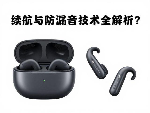 无线开放式耳挂耳机怎么选？续航与防漏音技术全解析