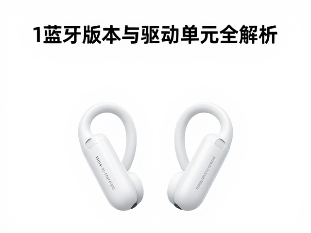 无线开放式耳挂耳机怎么选?蓝牙版本与驱动单元全解析