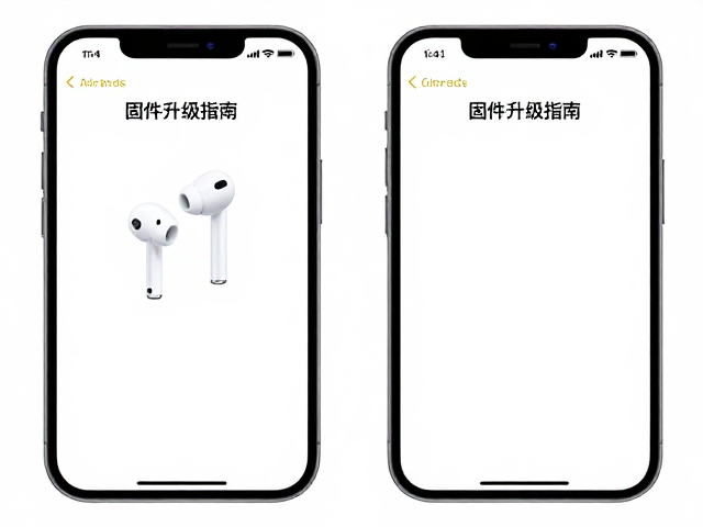 Apple AirPods固件升级指南，无线降噪真无线耳机优化技巧