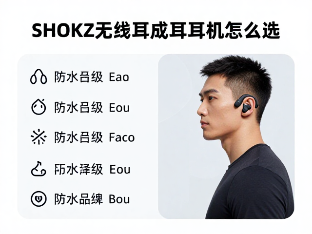 Shokz无线开放式耳挂耳机怎么选？防水等级全解析，运动更安心