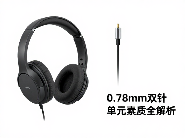 四声道头戴耳机怎么选？0.78mm双针，单元素质全解析