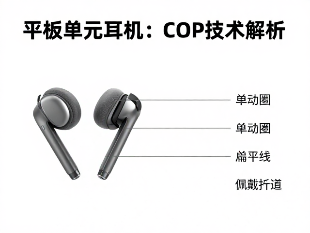平板单元耳机怎么选？单动圈，扁平线COP技术解析，音质与佩戴全知道
