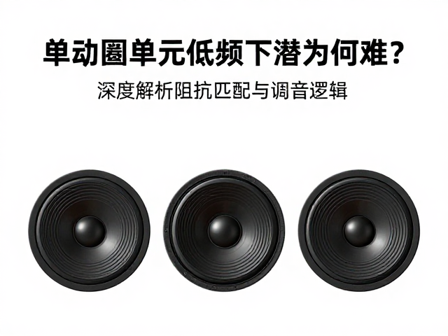 单动圈单元低频下潜为何难？深度解析阻抗匹配与调音逻辑