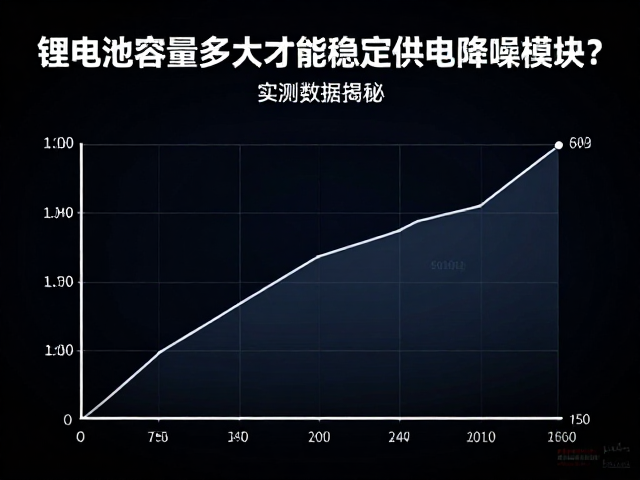 锂电池容量多大才能稳定供电降噪模块？实测数据揭秘