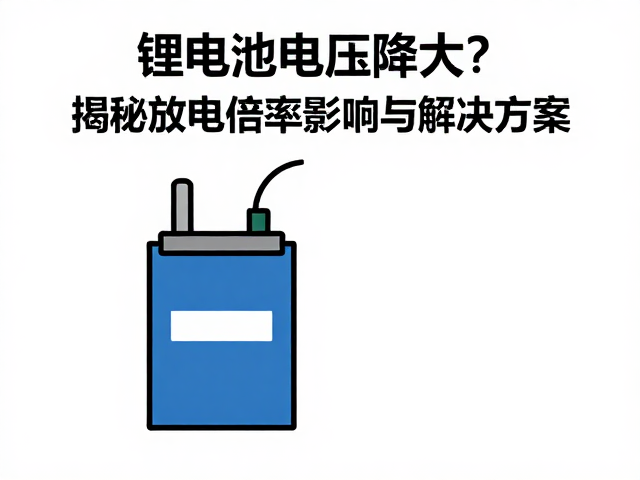 锂电池电压降大？揭秘放电倍率影响与解决方案