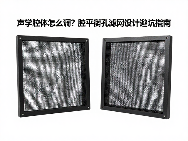 声学腔体怎么调?前腔平衡孔与滤网设计避坑指南