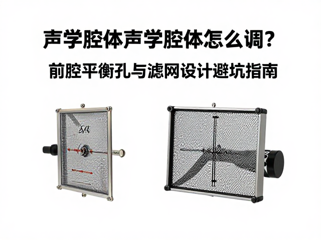 声学腔体怎么调?前腔平衡孔与滤网设计避坑指南