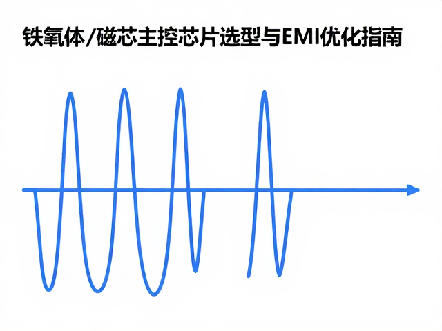 示波器波形分析，铁氧体/磁芯主控芯片选型与EMI优化指南