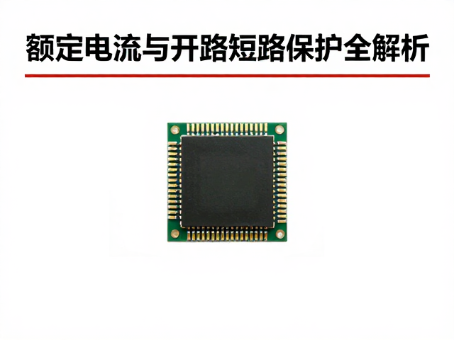 主控芯片怎么选?额定电流与开路短路保护全解析