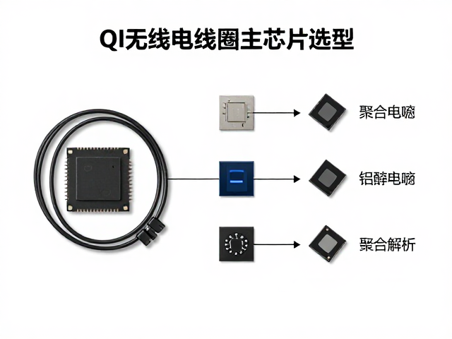 QI无线充电线圈主控芯片选型，聚合物与铝电解电容方案解析