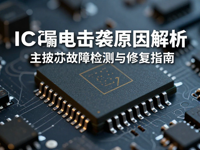 IC芯片漏电击穿原因解析,主控芯片故障检测与修复指南