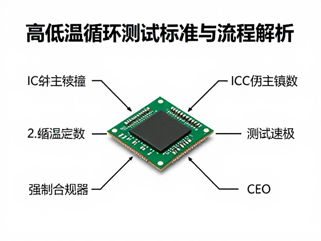 IC芯片主控芯片高低温循环测试标准与流程解析