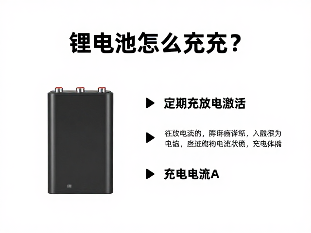 锂电池怎么充？定期充放电激活，充电电流A详解
