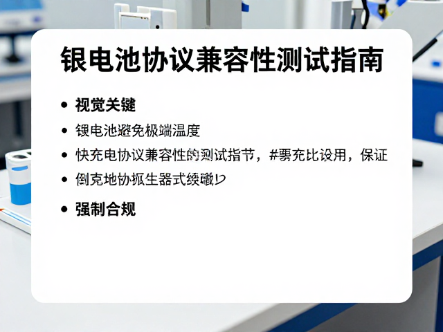 锂电池避免极端温度，快充协议兼容性测试指南