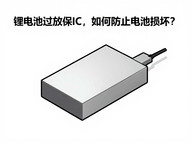 锂电池过放保护,充电管理IC如何防止电池损坏?